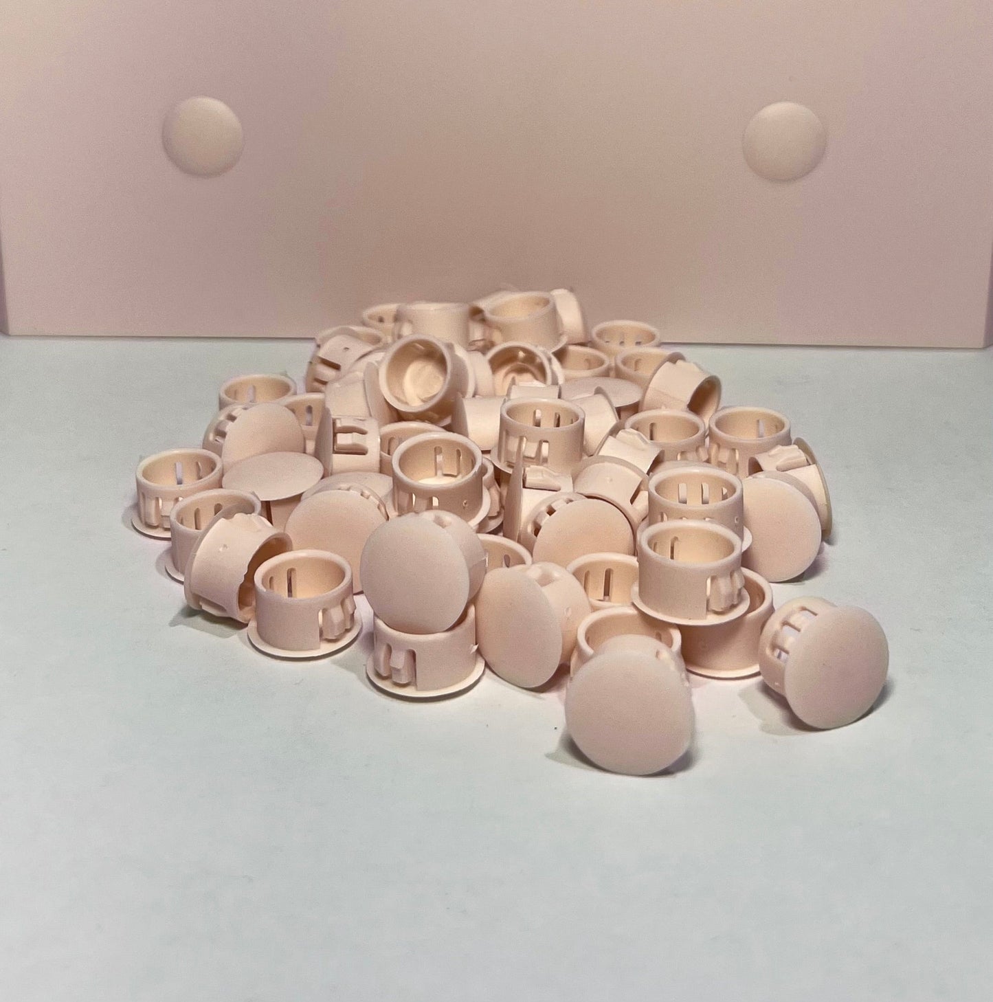 50 Pack Plastic Replacement 5/8" Plugs for Aluminum Patio Covers