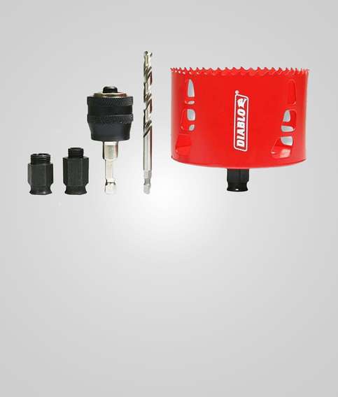4" Hole Saw + Mandrel System