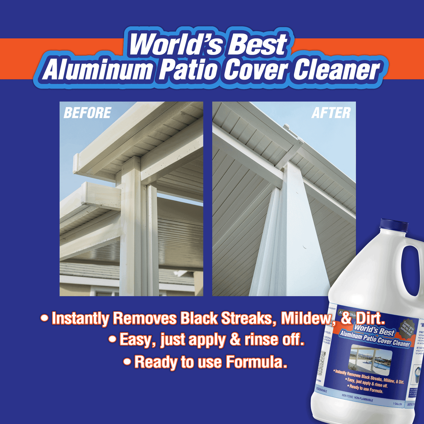 AlumaShine™ Patio Cover Cleaning Kit Bundle