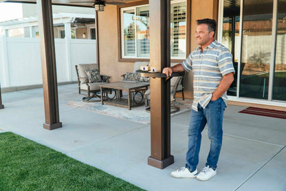 DuraBase® H-Post Covers for Aluminum Patio Covers