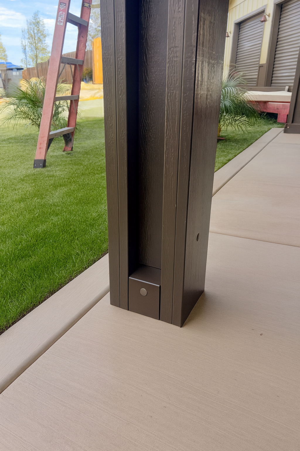 H-Post Cap™ -(2 Units per Set) H-Post Hardware Caps for Aluminum Patio Covers