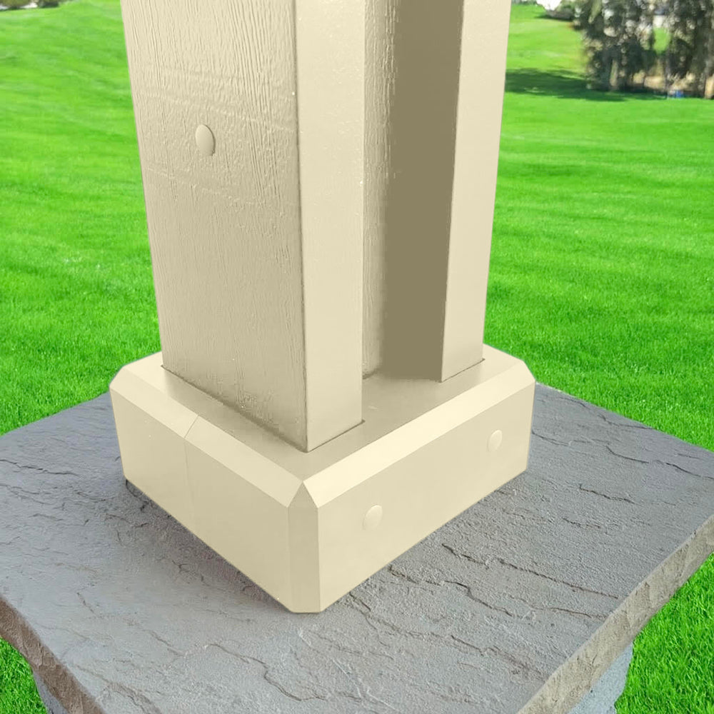 AlumaBase® H-Post Base Kit for Aluminum Patio Covers