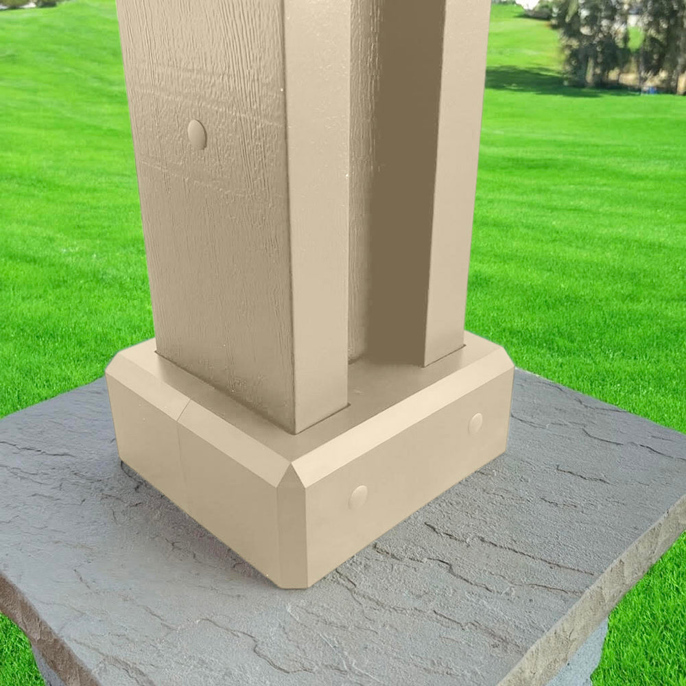 AlumaBase® H-Post Base Kit for Aluminum Patio Covers