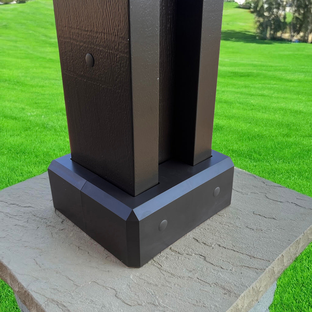 AlumaBase® H-Post Base Kit for Aluminum Patio Covers