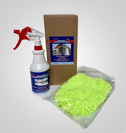 Alumashine 24 oz Spray Bottle with Microfiber Mitt