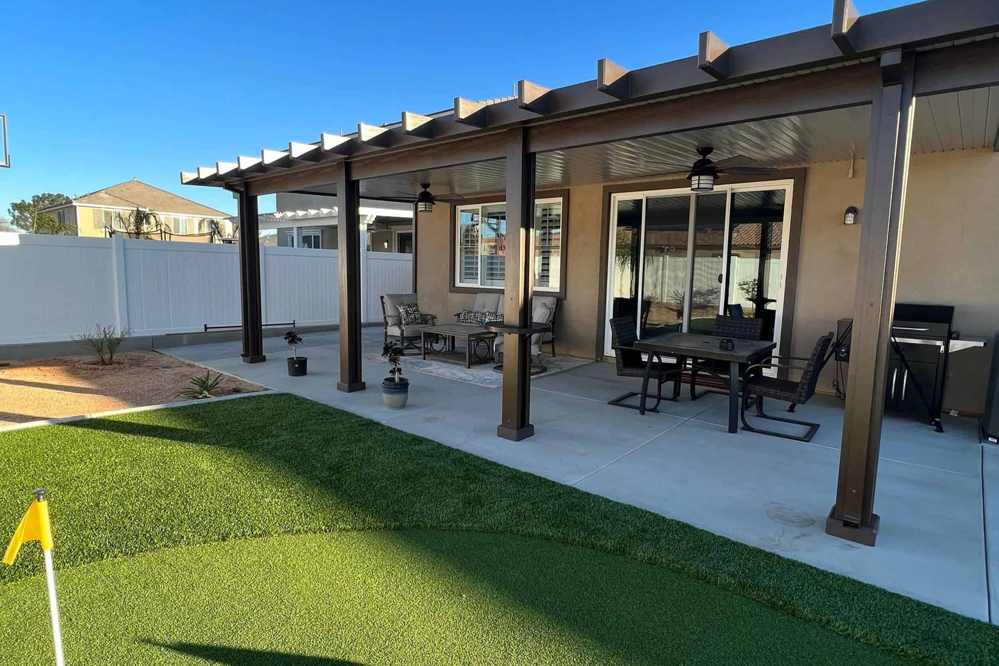 DuraBase® H-Post Covers for Aluminum Patio Covers