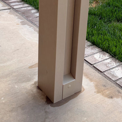 H-Post Cap™ -(2 Units per Set) H-Post Hardware Caps for Aluminum Patio Covers