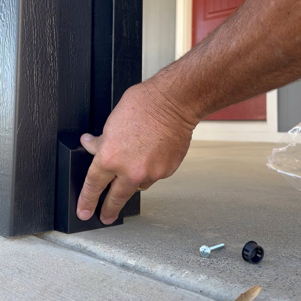 H-Post Cap™ -(2 Units per Set) H-Post Hardware Caps for Aluminum Patio Covers