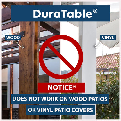 DuraTable® for Aluminum Patio Cover H-Posts