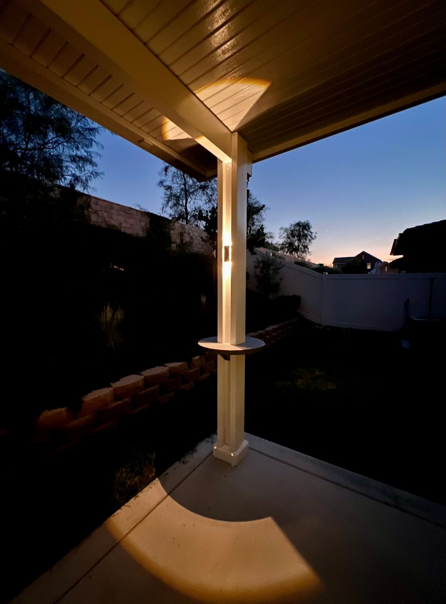 Solar Lights - Aluminum Patio Cover Accessories (Available in Packs)