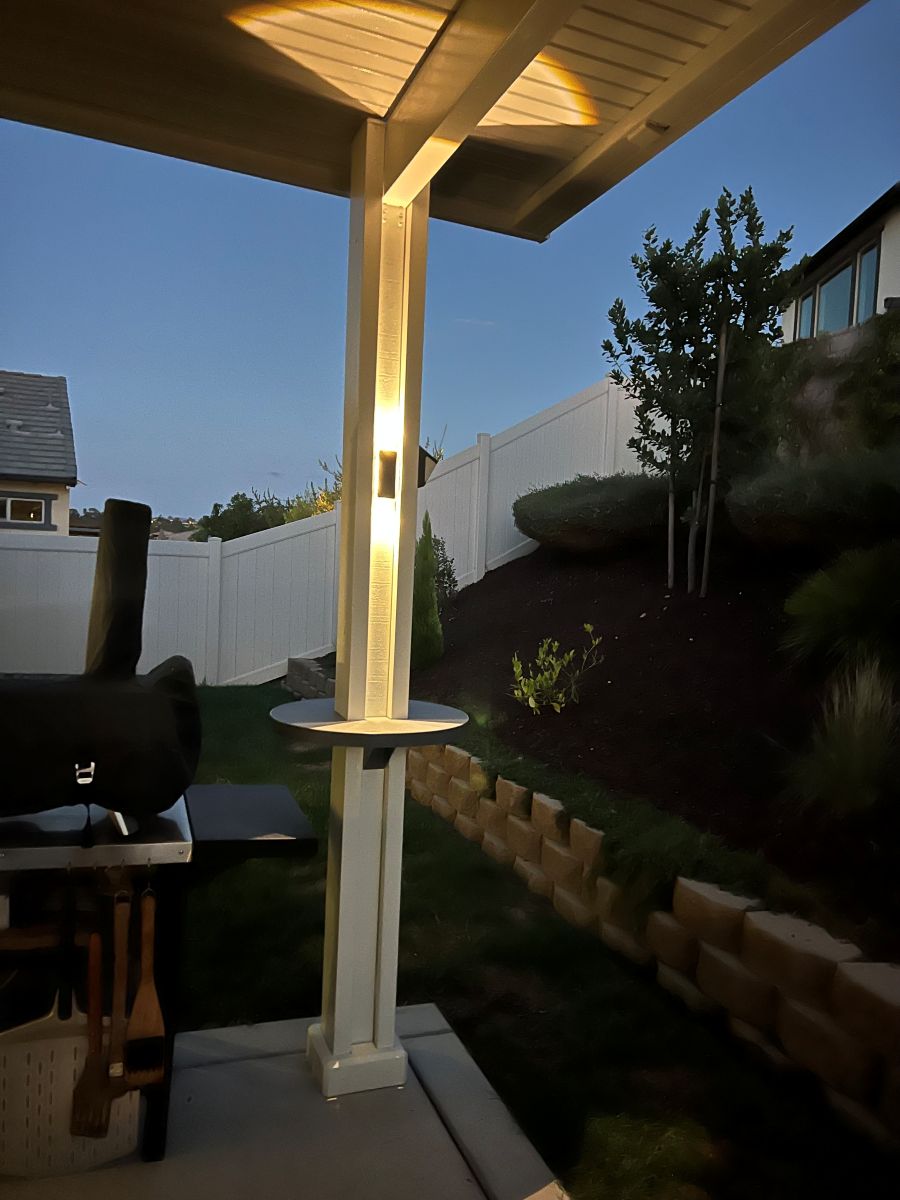 Solar Lights - Aluminum Patio Cover Accessories (Available in Packs)