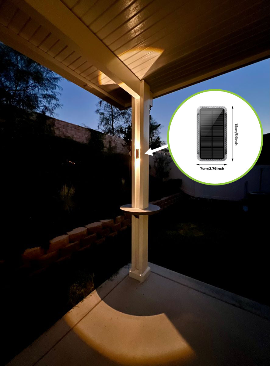 Solar Lights - Aluminum Patio Cover Accessories (Available in Packs)