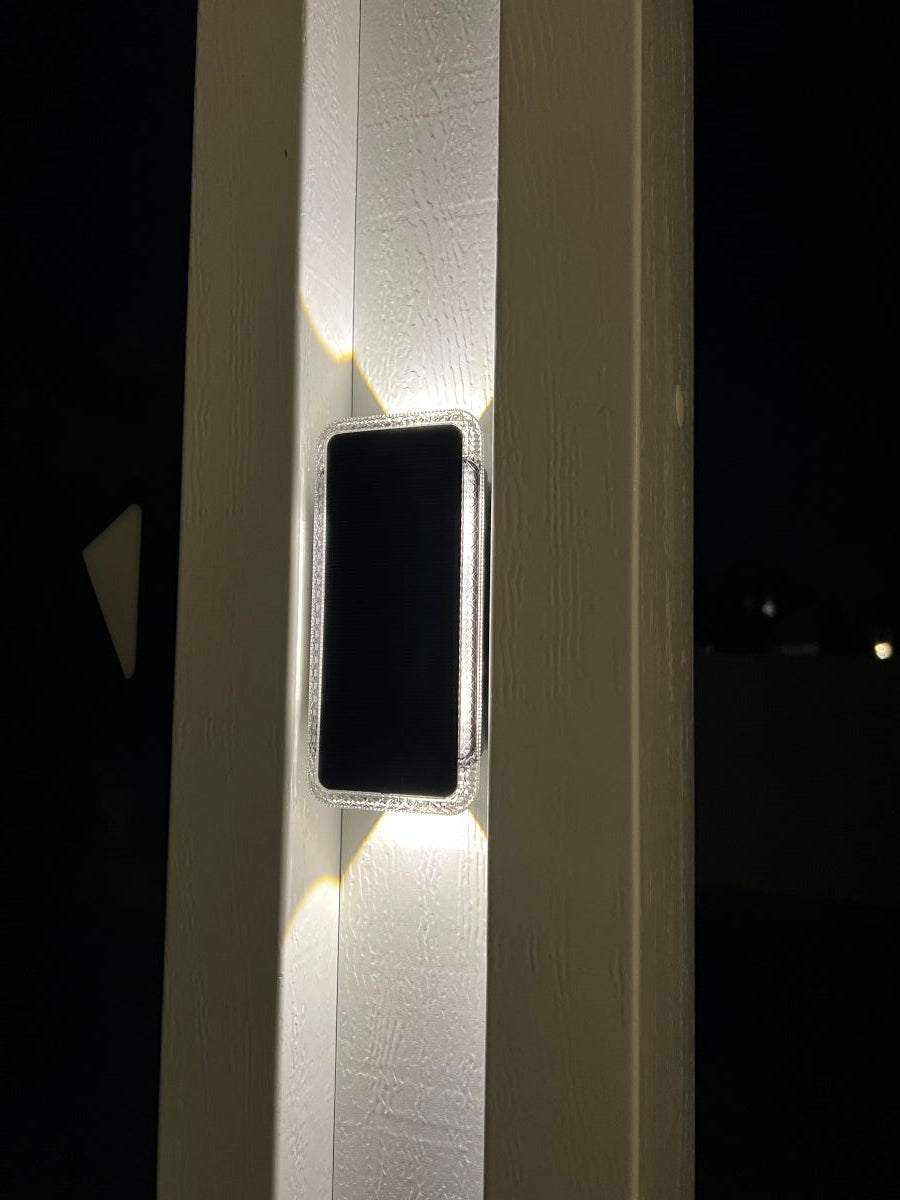 6 Pack - Solar Lights for Aluminum Patio Covers