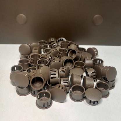 50 Pack Plastic Replacement 5/8" Plugs for Aluminum Patio Covers